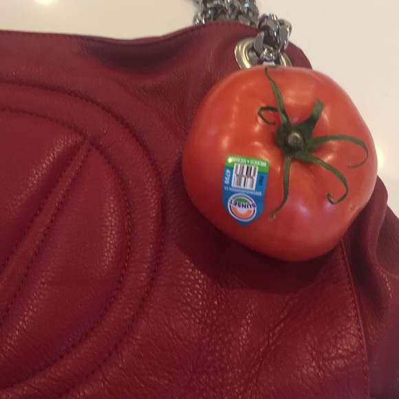 SOLD ✅ Valentino Leather Hobo Silver Chain Straps - Picture 14 of 14